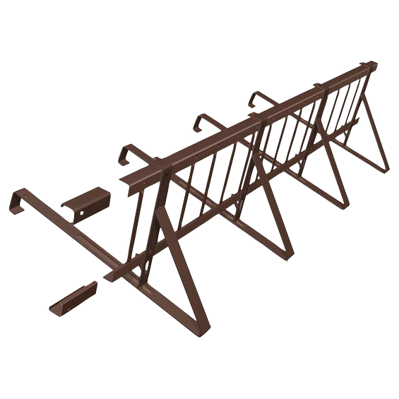 Snow Grid Unit brown