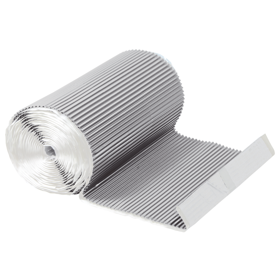 Flex Alu pleated titanium zinc