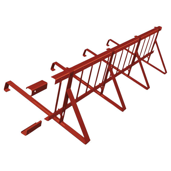 Snow Grille Unit red