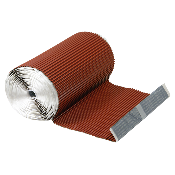 Flex Alu pleated red