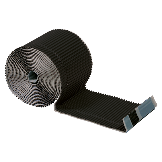 Apron Flashing Alu 140 black