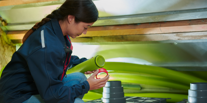 Composants de réseau de ventilation Ubbink