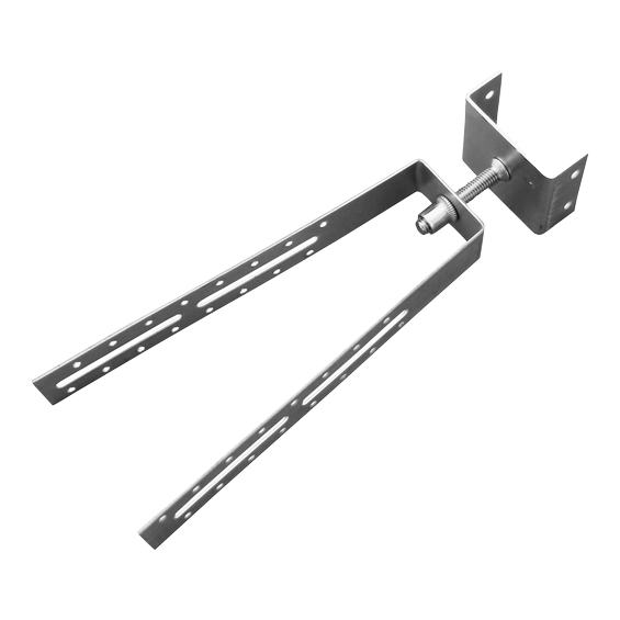 Universal height-adjustable ridge batten holder