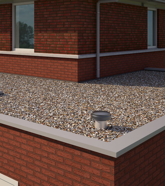 Flat roof