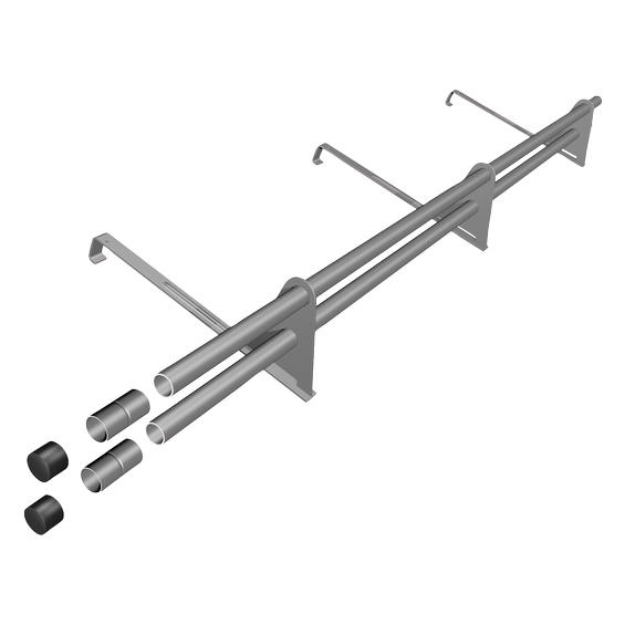 Snow Pipe Unit Uni-HD+ galvanized