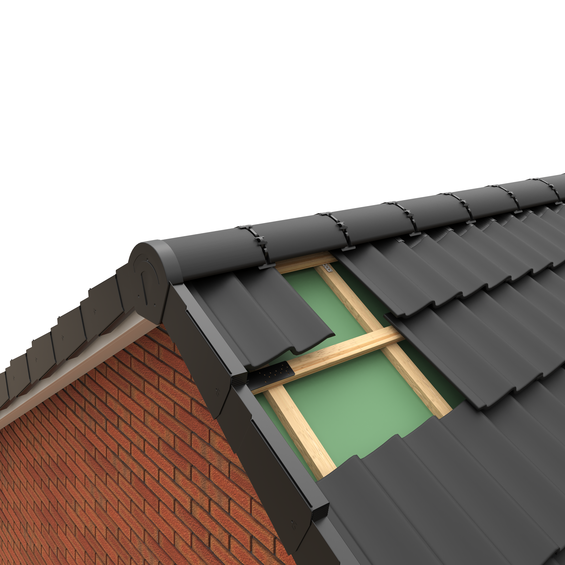 Ventilated dry ridge system