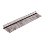 Ventilation profile Alu Brown